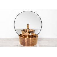 Keramické umývadlo MAXMAX Rea IDA - Rose gold zlaté