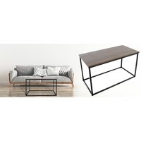 Konferenčný stolík Kališ 80x40 cm - drevo / kov