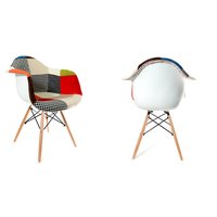 Retro stoličky Oliver - Patchwork