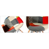 Retro stoličky Oliver - Patchwork