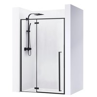 Sprchové dvere MAXMAX Rea FARGO BLACK 120 cm