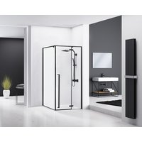 Sprchovací kút MAXMAX Rea Fargo Black 90x90 cm