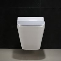 Závesné WC MAXMAX Rea RYAN RIMLESS + Duroplast sedátko