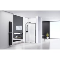 Sprchové dvere MAXMAX Rea SOLAR 100 cm - čierne