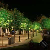 Laserový projektor s diaľkovým ovládaním