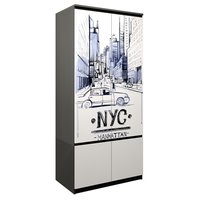 Šatníková skriňa - NEW YORK TYP E
