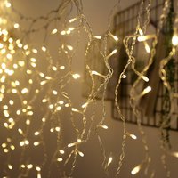 Vianočný svietiaci 300 LED záves 3x3m
