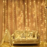 Vianočný svietiaci 300 LED záves 3x3m
