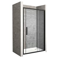 Sprchové dvere MAXMAX Rea RAPID slide 140 cm - čierne