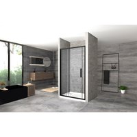 Sprchové dvere MAXMAX Rea RAPID slide 150 cm - čierne