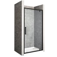 Sprchové dvere MAXMAX Rea RAPID swing 100 cm - čierne