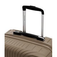 Moderné cestovné kufre FLORENCE - béžové