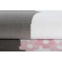 Detský koberec PASTEL králiček - sivý - 120x170 cm