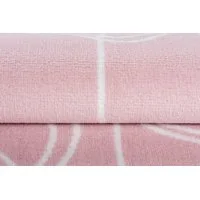 Detský koberec PASTEL kvety - ružový - 120x170 cm