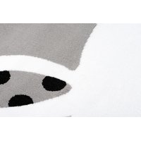Detský koberec PASTEL ľadový medvedík - sivý - 160x220 cm