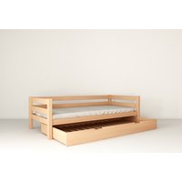 Detská posteľ z masívu BUK - NINA 200x90cm - prírodná