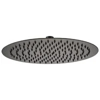 Sprchová dažďová hlavica MEXEN SLIM - guľatá - 30 cm - čierna, 79230-70