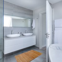 Kúpeľňová bambusová predložka 40x60 cm