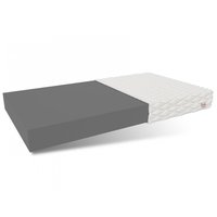 AKCIA: Posteľ LINA 200x90 cm dub sonoma + kvalitný lamelový rošt a matrac BASIC