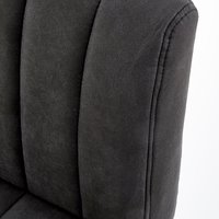 Barová stolička COMFORT - šedo / čierna - výškovo nastaviteľná