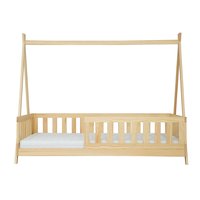 Detská posteľ z masívu domček TEEPEE 160x80 cm