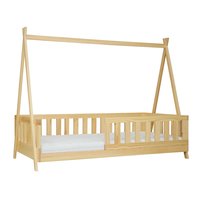 Detská posteľ z masívu domček TEEPEE 160x80 cm