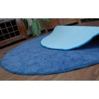 Okrúhly koberec SERENADE - zelenýKulatý koberec SERENADE - svetlo modrýKulatý koberec SERENADE - modrý