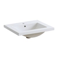 Kúpeľňová stojaci skrinka pod umývadlo BALI biela 60 cm