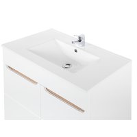 Kúpeľňová stojaci skrinka pod umývadlo BALI biela 80 cm