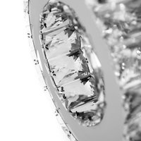 Nástenné LED krištáľové svietidlo PLATON circle - 20 / 10W