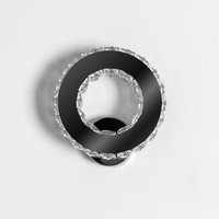 Nástenné LED krištáľové svietidlo PLATON circle - 20 / 10W