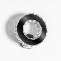 Nástenné LED krištáľové svietidlo PLATON circle - 20 / 10W