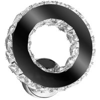 Nástenné LED krištáľové svietidlo PLATON circle - 20 / 10W