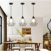 Stropné svietidlo DIAMONDS - čierne