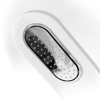 Sprchový panel FEATHER oval - bílý