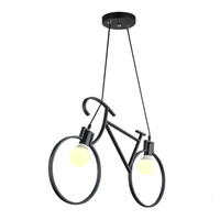 Stropné svietidlo BICYCLE - v tvare bicykla - 68x43 cm