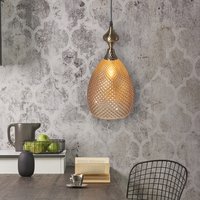 Stropné svietidlo PINEAPPLE - kov / sklo
