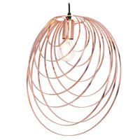 Stropné svietidlo SHOCK WAVE - rose gold