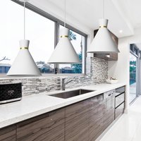 Stropné svietidlo KONA typ A - čiernej matnej