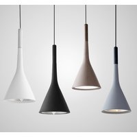 Stropné svietidlo FLAT typ A - 25 cm - čiernej matnej