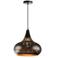 Stropné svietidlo LOFT Edison typ C - čierne