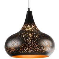 Stropné svietidlo LOFT Edison typ C - čierne