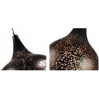 Stropné svietidlo LOFT Edison typ C - čierne