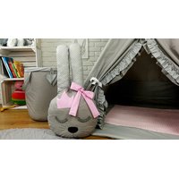 Detský stan TEEPEE (TÍPÍ) LUXURY s doplnkami - RUŽOVÁ ZOO