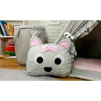 Detský stan TEEPEE (TÍPÍ) LUXURY s doplnkami - RUŽOVÁ ZOO