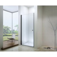 Sprchové dvere MEXEN PRETORIA black 70 cm