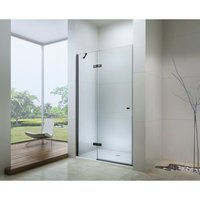 Sprchové dvere maxmax ROMA black 110 cm