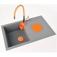 Kuchynská drezová batéria FLEXI - Oranžová