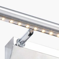 Nástenné LED svietidlo nad zrkadlo LITE - 70 cm - 9W - chrómové