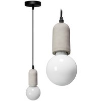 Stropné svietidlo CONRETE typ G - cementové